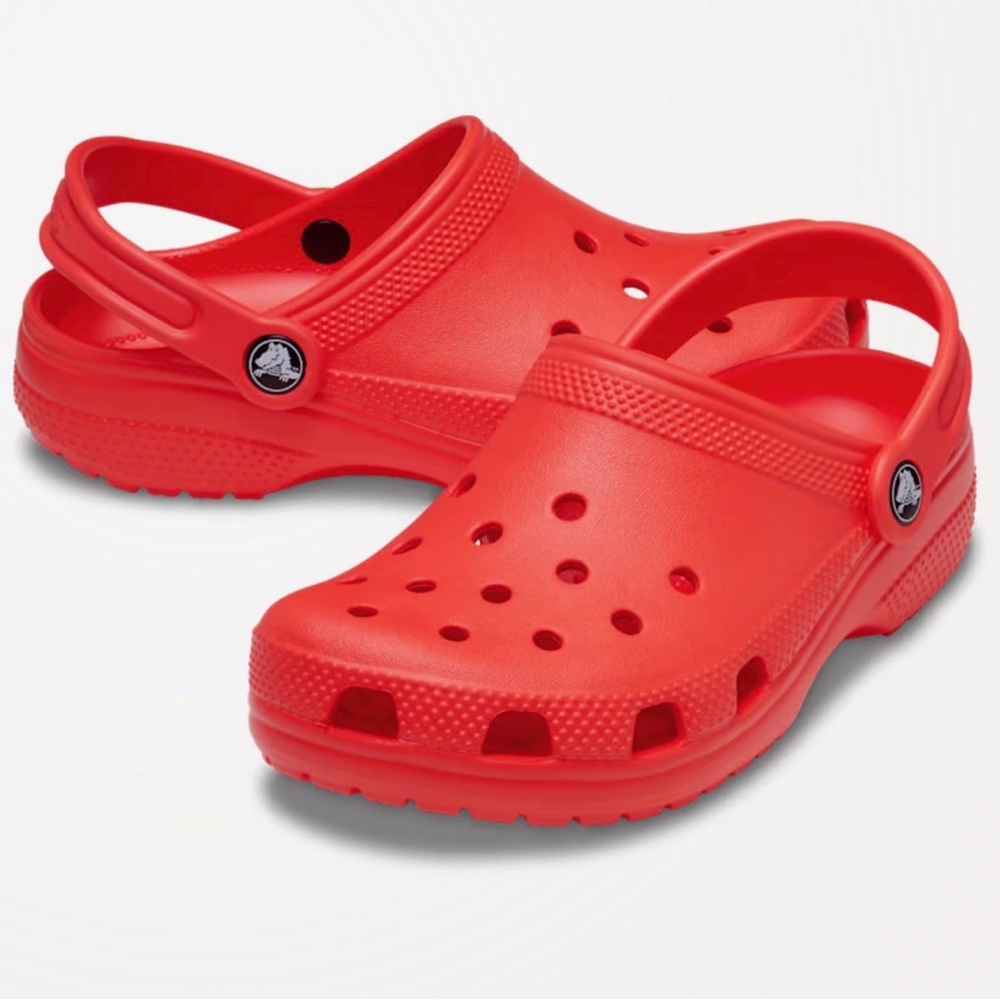 Unisex Crocs Classic/ Red /Clogs -7W/9W